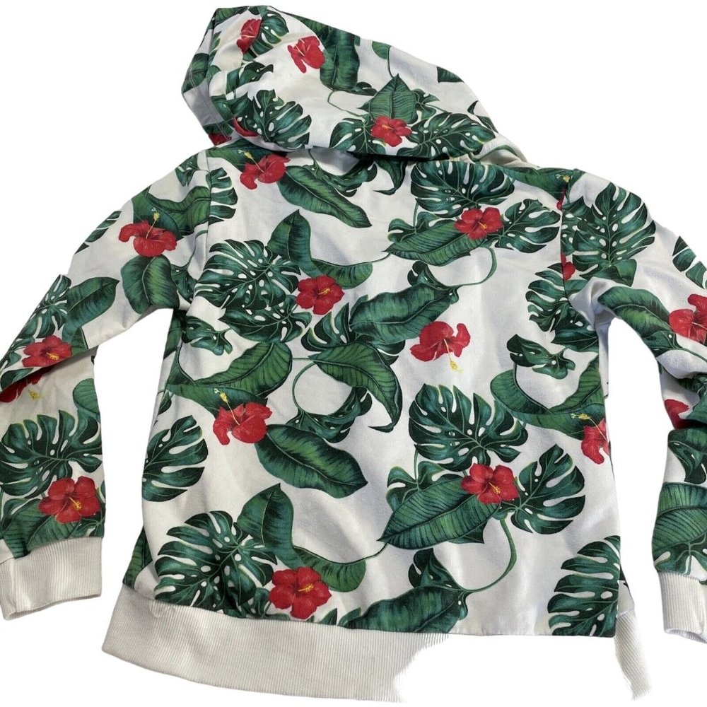 Zara Girls Jungle Hoodie Size US 9 Eur 134 - Picture 5 of 10